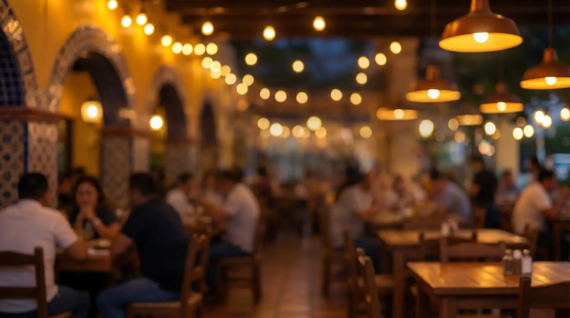 Fondo de restaurante